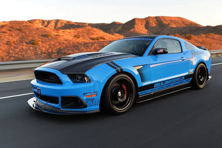 2012 Mustang GT 5.0 Project Legend by H&R Springs - on road