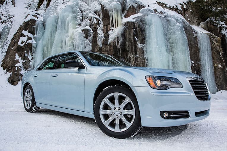 2013 Chrysler 300 Glacier offers all-weather capability - winter