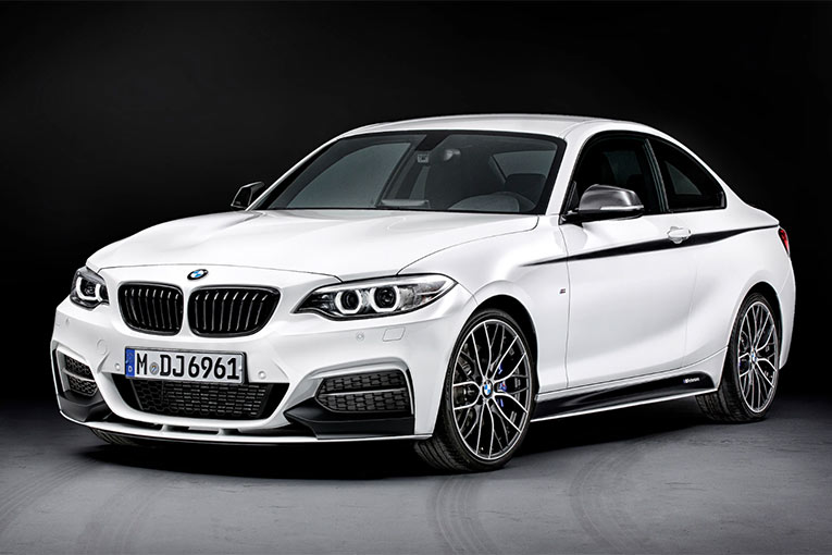 BMW M Performance parts for the new 2 Series Coupe