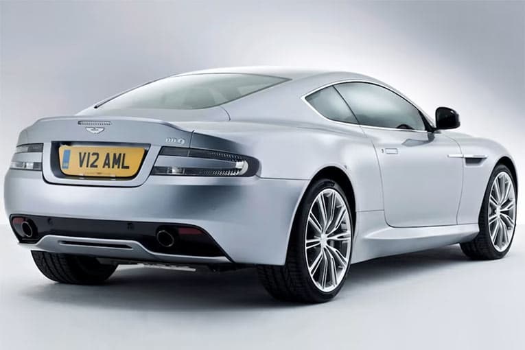 Aston Martin DB9 refreshed for 2013 - back view