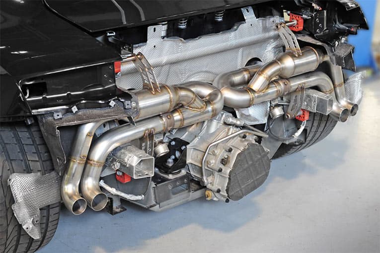 Audi R8 V10 SwitchPath exhaust system by AWE Tuning