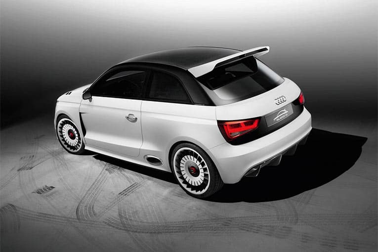 Audi A1 clubsport quattro - back