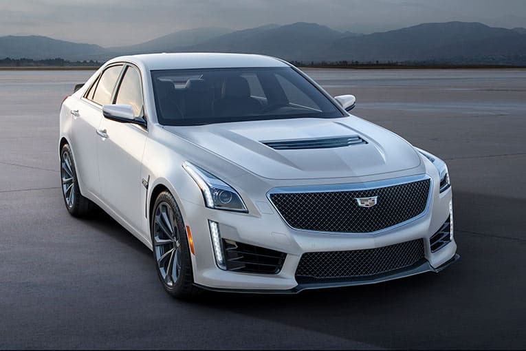Cadillac V-Series Crystal White Frost Editions