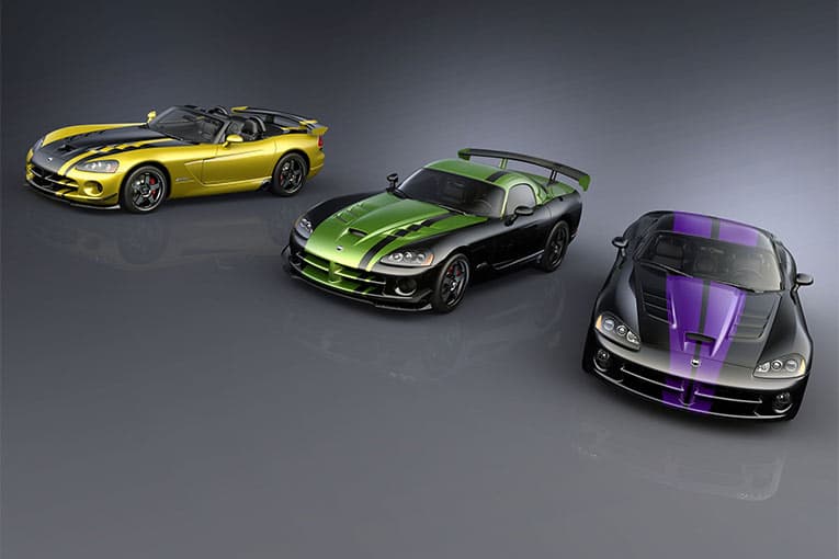 Dodge Announces Dealer Exclusive Program Offering Unique 2010 Viper SRT10