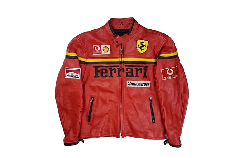 Ferrari soft leather jacket
