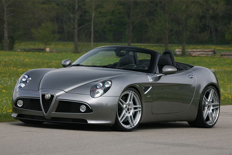 Novitec provides more power for Alfa Romeo 8C