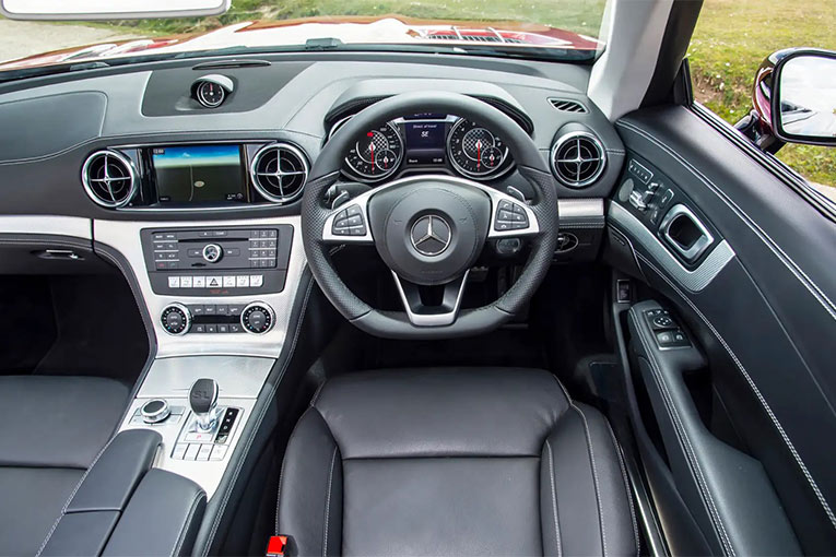 Road Test: 2012 Mercedes-Benz SL 350 - inside