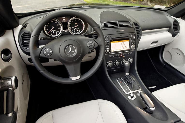 The new Mercedes-Benz SLK roadster - interior