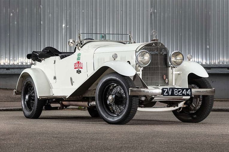 The supercharged cars from Mercedes-Benz in the 1920s and 1930s